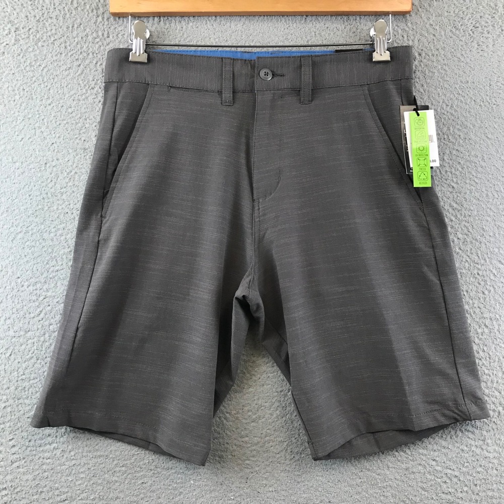 New Burnside Mens size 30 Hybrid Series Stretch Tech Boardshorts‎